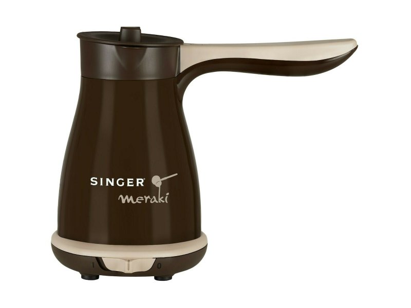 SINGER MERAKI BR Ηλεκτρικό Μπρίκι 550W με Χωρητικότητα 330ml Καφέ 500105 SINGER MERAKI BR Ηλεκτρικό Μπρίκι 550W με Χωρητικότητα 330ml Καφέ 500105