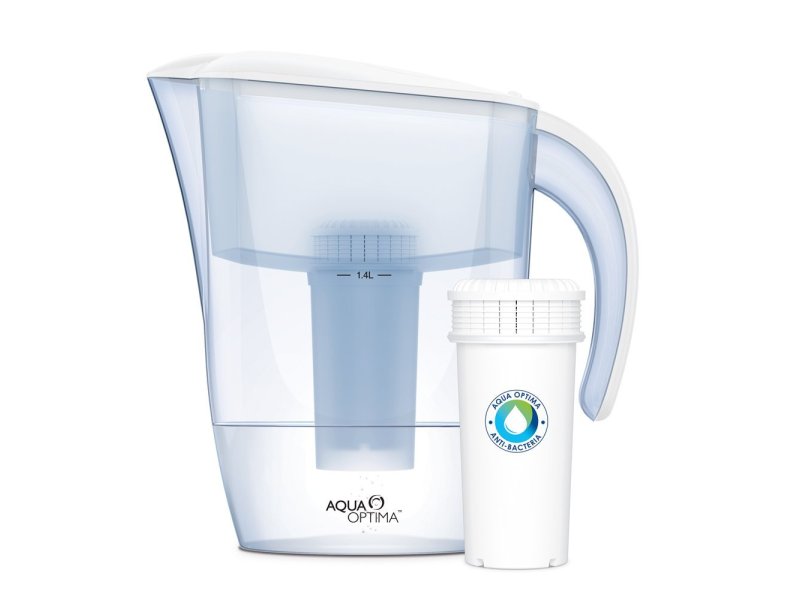 AQUA OPTIMA AJ0100 JUNO Κανάτα Φιλτραρίσματος Νερού 2,4Lt + 1 Αντιβακτηριδιακό Φίλτρο 3 Μηνών 0008149 AQUA OPTIMA AJ0100 JUNO Κανάτα Φιλτραρίσματος Νερού 2,4Lt + 1 Αντιβακτηριδιακό Φίλτρο 3 Μηνών 0008149