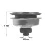 FISSLER Κεντρική Βαλβίδα Χύτρας Vitaquick-Carina 037-668-00-700/0 (3766800700.1) (37-668-00-410) 0003320