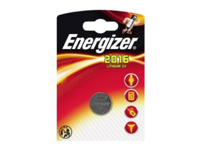 ENERGIZER CR 2016 Μπαταρία Λιθίου (626983) 140149 ENERGIZER CR 2016 Μπαταρία Λιθίου (626983) 140149