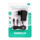 OMEGA OTWCEU OM41836 Φορτιστής Tablet με 2 Βύσματα για Smartphone (2.5mm) & Tablet (Micro USB) 0004588 OMEGA OTWCEU OM41836 Φορτιστής Tablet με 2 Βύσματα για Smartphone (2.5mm) & Tablet (Micro USB) 0004588