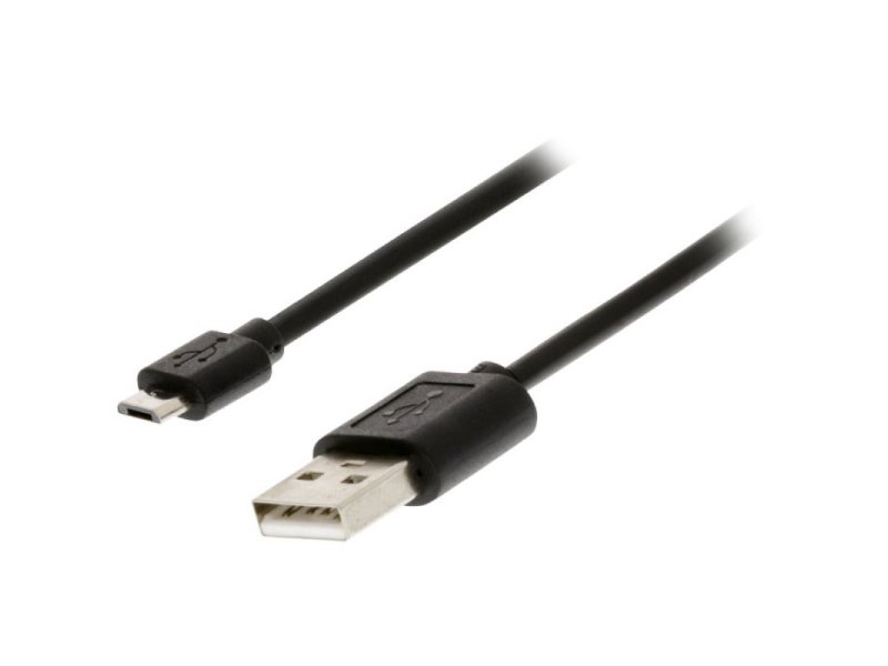 VALUELINE VLCT 60500B 2.0 Καλώδιο USB 2.0 A αρσ. - micro B αρσ., 2m 0012935 VALUELINE VLCT 60500B 2.0 Καλώδιο USB 2.0 A αρσ. - micro B αρσ., 2m 0012935