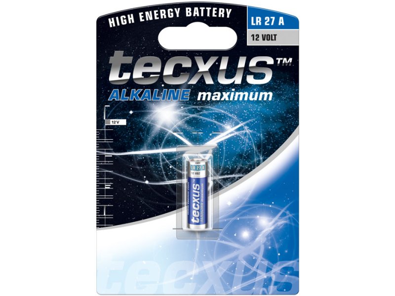 TECXUS 23215 - LR 27A Αλκαλική Μπαταρία 0008510 TECXUS 23215 - LR 27A Αλκαλική Μπαταρία 0008510