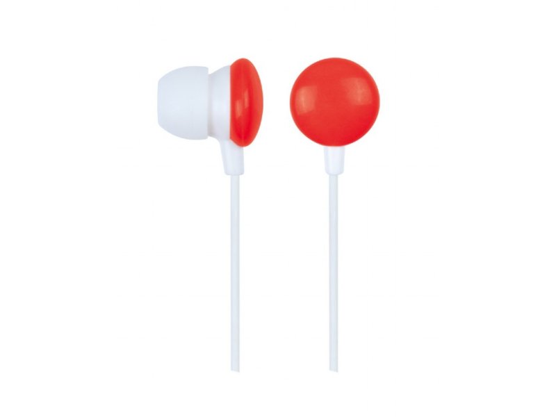 GEMBIRD MHP-EP-001-R Candy In-Ear Ακουστικά Κόκκινα 0013491 GEMBIRD MHP-EP-001-R Candy In-Ear Ακουστικά Κόκκινα 0013491