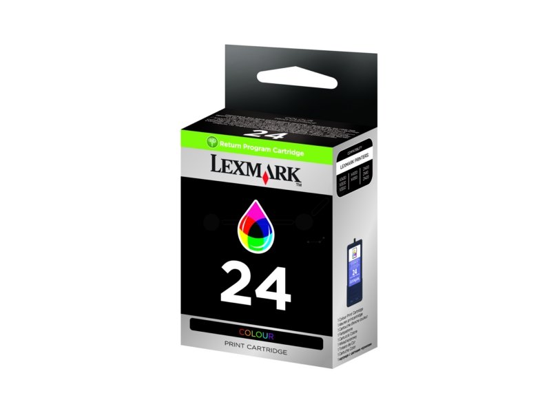LEXMARK LEX18C1524E No24 Μελάνι Εκτυπωτή Χρώμα 0000950 LEXMARK LEX18C1524E No24 Μελάνι Εκτυπωτή Χρώμα 0000950