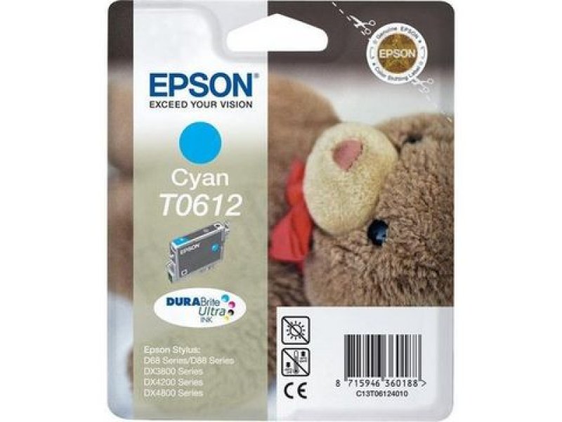 EPSON T0612 Cyan 0011365 EPSON T0612 Cyan 0011365