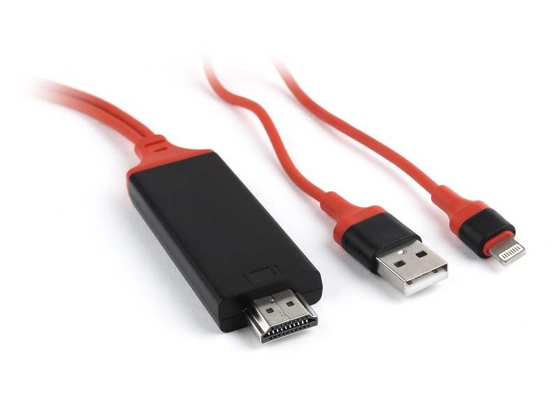 CABLEXPERT CC-LMHL-01 HDMI CABLE FOR APPLE DEVICES 1.8m 0014164 CABLEXPERT CC-LMHL-01 HDMI CABLE FOR APPLE DEVICES 1.8m 0014164