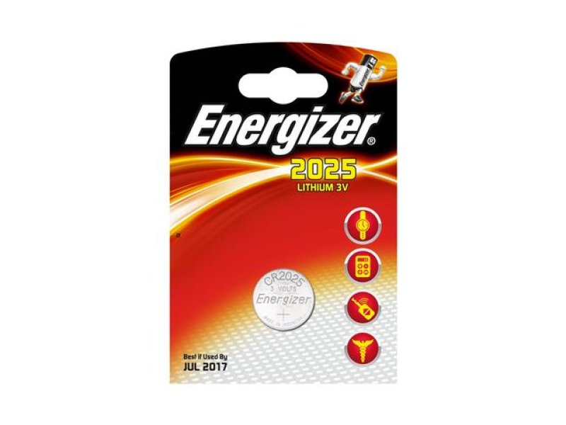 ENERGIZER CR2025 Μπαταρία Λιθίου 0012189 ENERGIZER CR2025 Μπαταρία Λιθίου 0012189
