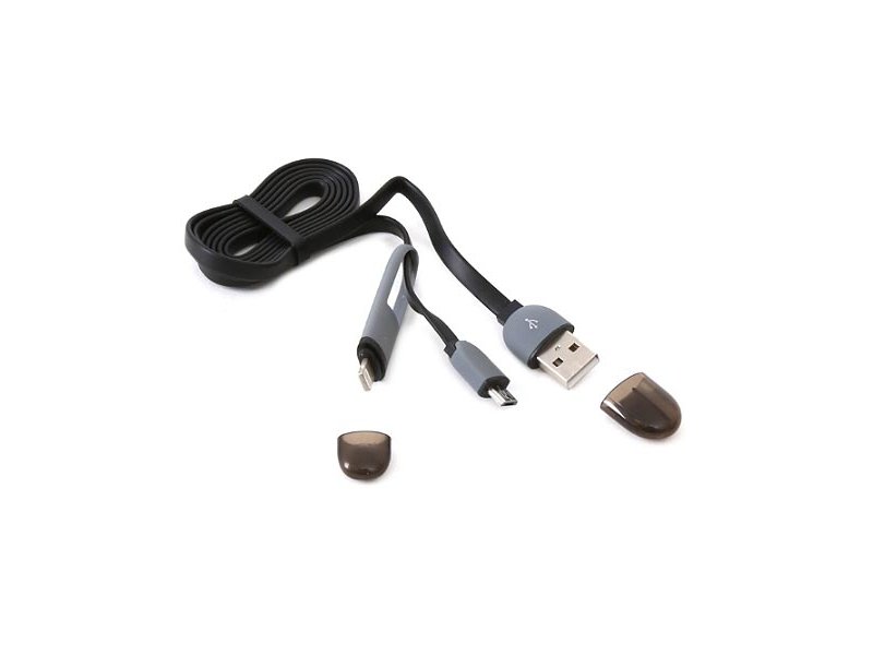 PLATINET PL42870 Καλώδιο Micro USB 1 σε 2 & iPhone5 σε USB Μαύρο 0014845 PLATINET PL42870 Καλώδιο Micro USB 1 σε 2 & iPhone5 σε USB Μαύρο 0014845