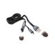 PLATINET PL42870 Καλώδιο Micro USB 1 σε 2 & iPhone5 σε USB Μαύρο 0014845 PLATINET PL42870 Καλώδιο Micro USB 1 σε 2 & iPhone5 σε USB Μαύρο 0014845