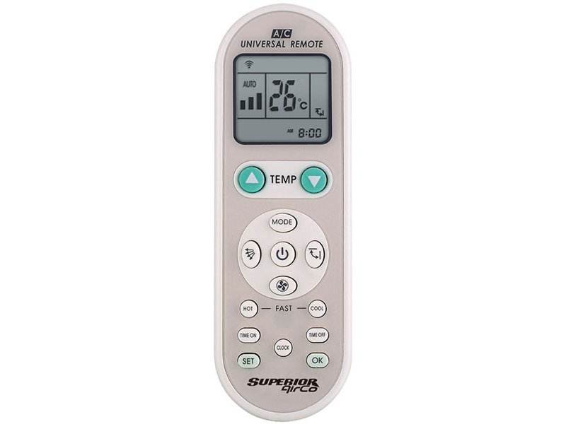 SUPERIOR AIRCO 1000 in 1 Universal Τηλεχειριστήριο για Air Conditions 0015354 SUPERIOR AIRCO 1000 in 1 Universal Τηλεχειριστήριο για Air Conditions 0015354