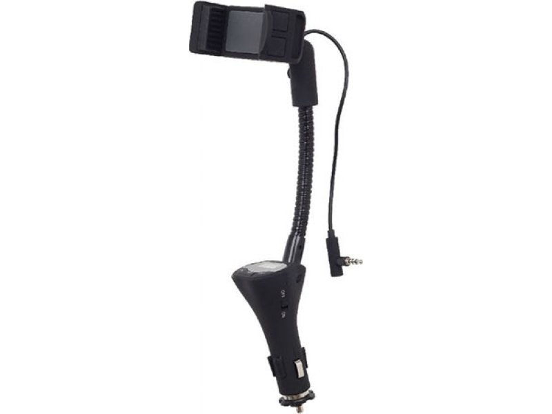GEMBIRD TA-CHU3 4-IN-1 CAR SMARTPHONE HOLDER WITH CHARGER, FM TRASMITTER AND HANDSFREE FUNCTION 0015629 GEMBIRD TA-CHU3 4-IN-1 CAR SMARTPHONE HOLDER WITH CHARGER, FM TRASMITTER AND HANDSFREE FUNCTION 0015629