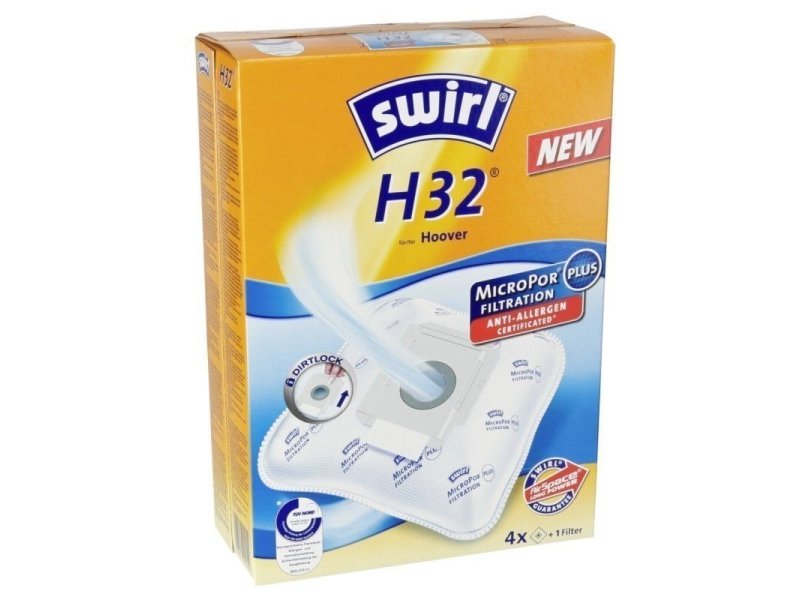 SWIRL H32 Σακούλες Ηλεκτρικής Σκούπας για Σκούπες Hoover 0016354 SWIRL H32 Σακούλες Ηλεκτρικής Σκούπας για Σκούπες Hoover 0016354