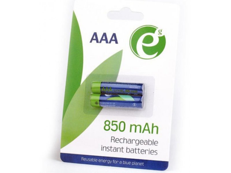 ENERGENIE EG-BA-AAA8R-01 READY TO USE RECHARGEABLE BATTERIES AAA 850MAH 2PCS/PACK 0016726 ENERGENIE EG-BA-AAA8R-01 READY TO USE RECHARGEABLE BATTERIES AAA 850MAH 2PCS/PACK 0016726