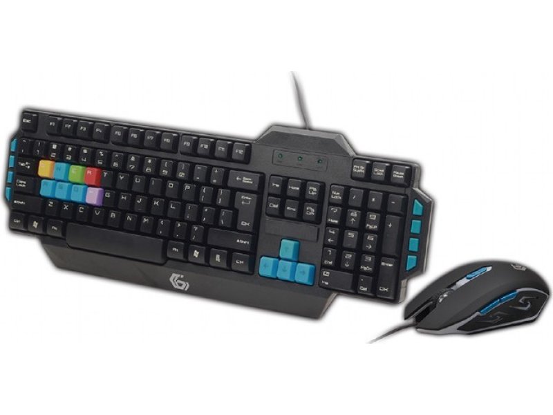 GEMBIRD KBS-UMG-01 USB GAMING SET US LAYOUT 0016884 GEMBIRD KBS-UMG-01 USB GAMING SET US LAYOUT 0016884
