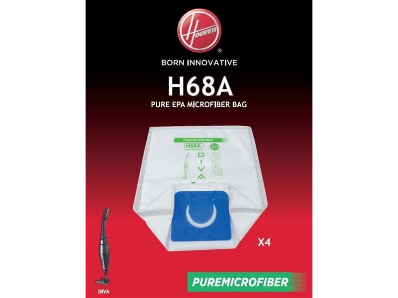HOOVER H68A Σακούλες Σκούπας για Σκούπες DIVA 0016889 HOOVER H68A Σακούλες Σκούπας για Σκούπες DIVA 0016889