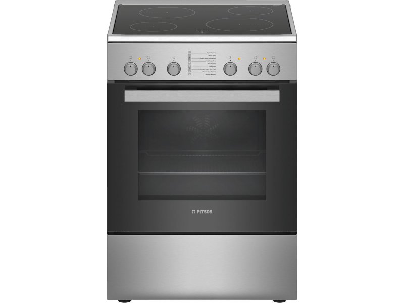PITSOS PHC009150 Κεραμική Κουζίνα Inox 66lt - Α (Υ x Π x Β): 85 x 60 x 60 cm 0015724 PITSOS PHC009150 Κεραμική Κουζίνα Inox 66lt - Α (Υ x Π x Β): 85 x 60 x 60 cm 0015724