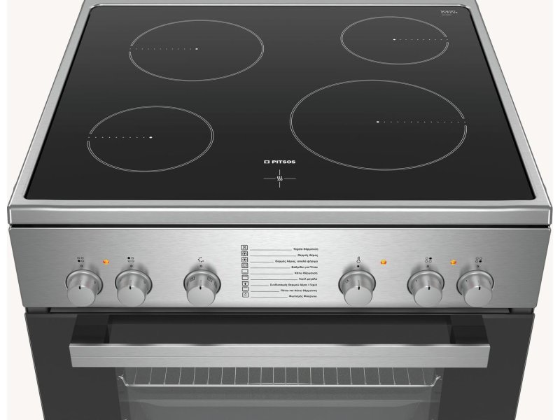 PITSOS PHC009150 Κεραμική Κουζίνα Inox 66lt - Α (Υ x Π x Β): 85 x 60 x 60 cm 0015724 PITSOS PHC009150 Κεραμική Κουζίνα Inox 66lt - Α (Υ x Π x Β): 85 x 60 x 60 cm 0015724