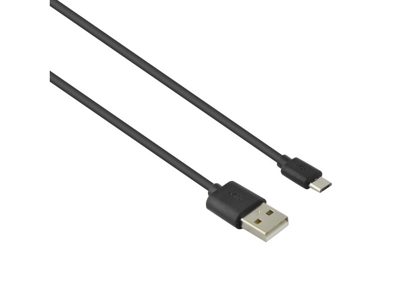 LAMTECH LAM440962 Datacable Micro USB 2m Black 0017174 LAMTECH LAM440962 Datacable Micro USB 2m Black 0017174