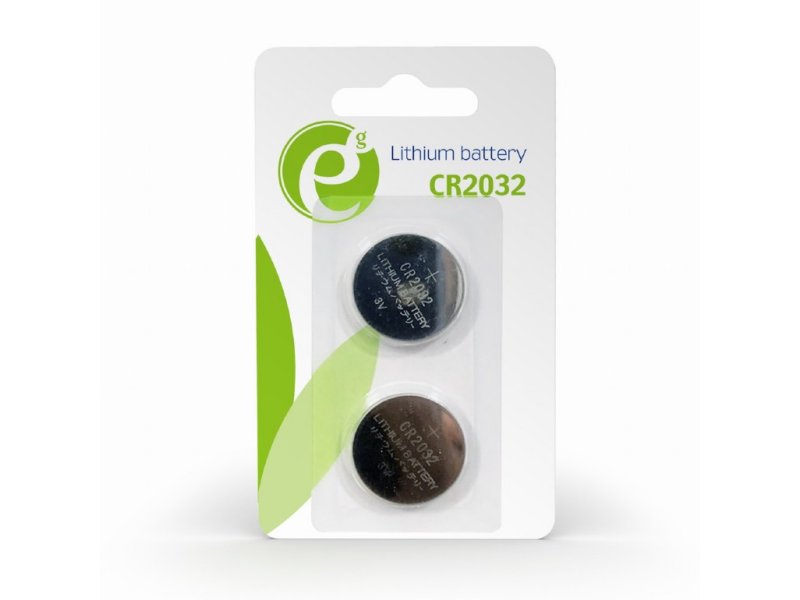 ENERGENIE EG-BA-CR2032-01 Button Cell CR2032 2-Pack 0017200 ENERGENIE EG-BA-CR2032-01 Button Cell CR2032 2-Pack 0017200