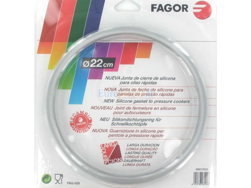 FAGOR M18804554 / 998010020 Λάστιχο Χύτρας 22 cm 0002175 FAGOR M18804554 / 998010020 Λάστιχο Χύτρας 22 cm 0002175
