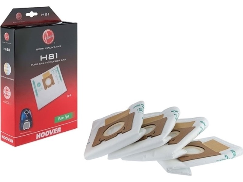 HOOVER H81 Σακούλες Ηλεκτρικής Σκούπας Γνήσιες - Original 4τεμ 0017222 HOOVER H81 Σακούλες Ηλεκτρικής Σκούπας Γνήσιες - Original 4τεμ 0017222