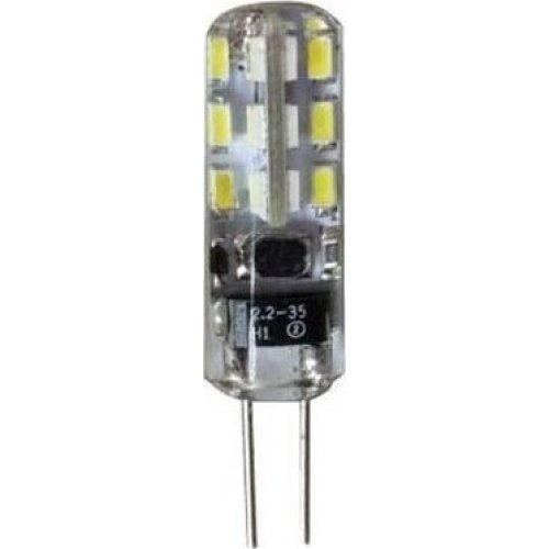 EUROLAMP 147-84608 Λάμπα Σιλικόνης LED SMD 1,5W G4 6500K 12V AC/DC 0017468