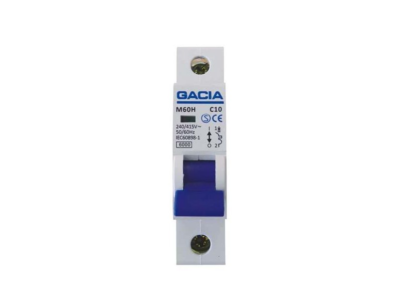 GACIA 500-42026 Αυτοματάκι Μονοπολικό 40A 6KA 0013223 GACIA 500-42026 Αυτοματάκι Μονοπολικό 40A 6KA 0013223