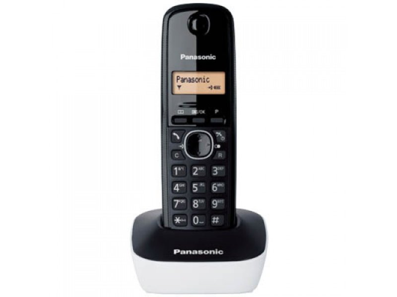 PANASONIC KX-TG1611GRW Ψηφιακό Ασύρματο Τηλέφωνο Λευκό 230086 PANASONIC KX-TG1611GRW Ψηφιακό Ασύρματο Τηλέφωνο Λευκό 230086